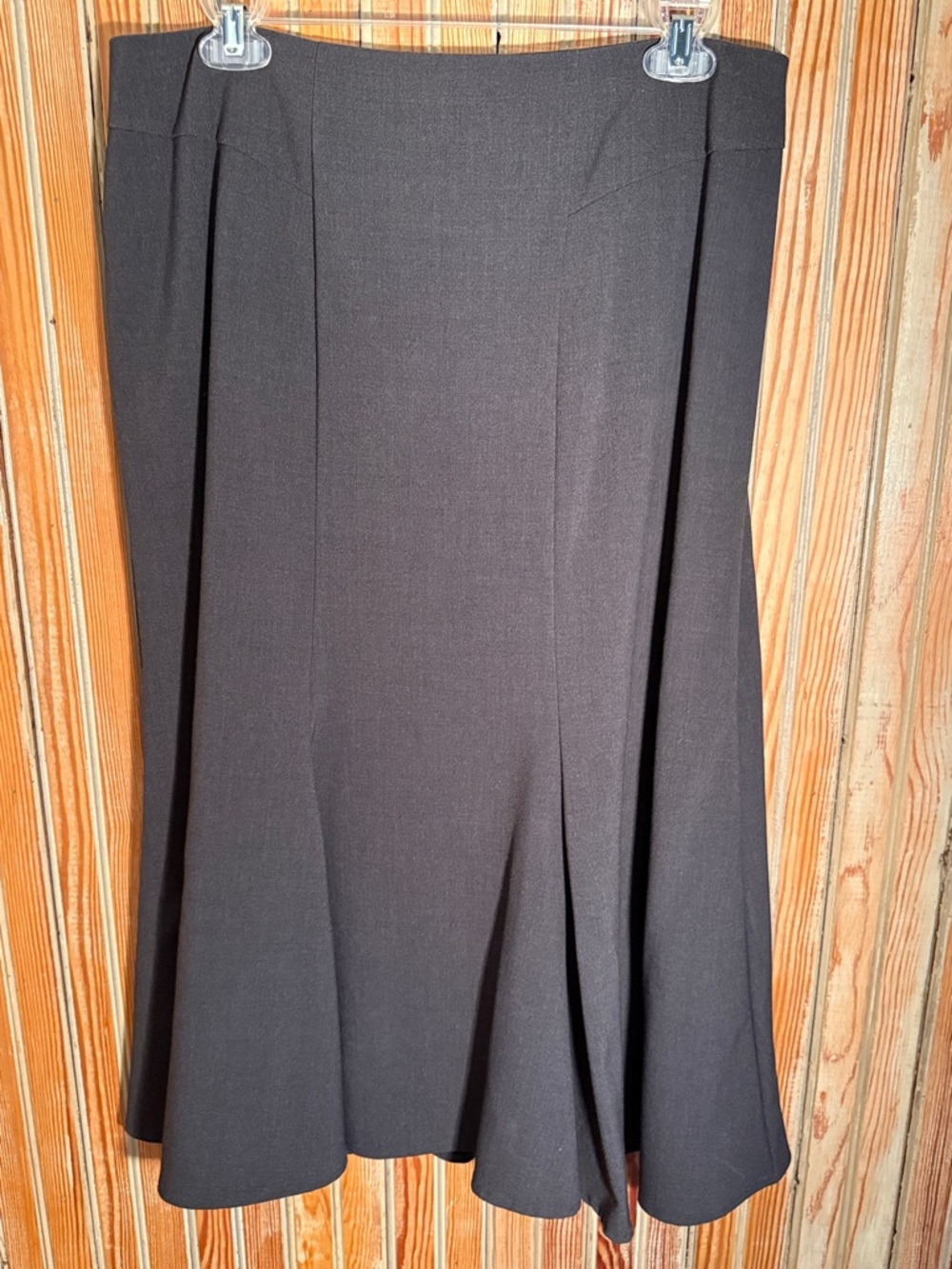 Worthington Black A-Line Flared Skirt